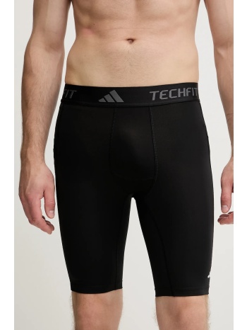 σορτς προπόνησης adidas performance techfit χρώμα μαύρο