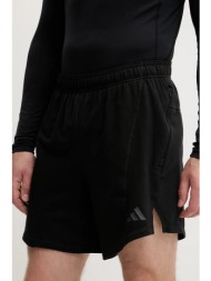 σορτς προπόνησης adidas performance designed for training ανδρικό, χρώμα: μαύρο, jn3670 95% βαμβάκι,