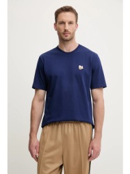 βαμβακερό μπλουζάκι adidas ανδρικό, χρώμα: ναυτικό μπλε, jz7446 100% βαμβάκι