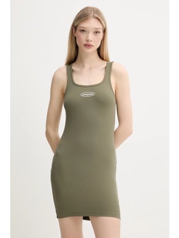 φόρεμα guess jeans χρώμα πράσινο, w5yk0i ka0h1 98%