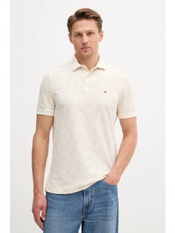 βαμβακερό μπλουζάκι πόλο tommy hilfiger ανδρικό, χρώμα