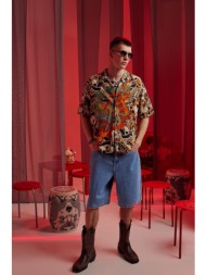 πουκάμισο με μείγμα από λινό medicine χρώμα: πολύχρωμο 94% lyocell, 6% λινό

 όχι στεγνό καθάρισμα.
