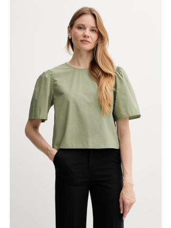 βαμβακερή μπλούζα united colors of benetton γυναικεία