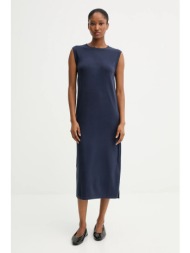 φόρεμα mm aulla χρώμα: ναυτικό μπλε, 2526326017600 72% βισκόζη, 28% πολυεστέρας