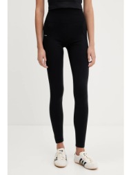 κολάν pangaia plant-stretch compressive leggings χρώμα: μαύρο, 10002427 95% πολυαμίδιο βιολογικής πρ