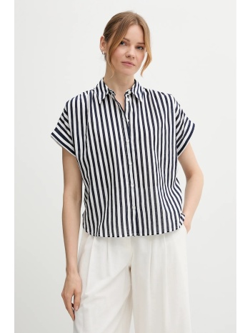 πουκάμισο με μείγμα από λινό united colors of benetton