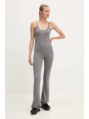 ολόσωμη φόρμα guess margot χρώμα γκρι, v5rd06 kcd02 80%