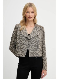 μπουφάν boss orange χρώμα: καφέ, 50546006 υλικό 1: 70% βαμβάκι, 25% ακρυλικό, 5% άλλα ύλη
υλικό 2: 5