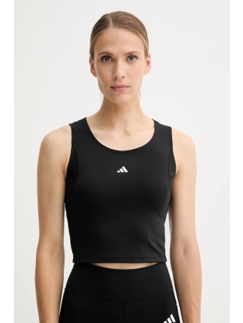 τοπ προπόνησης adidas performance techfit χρώμα μαύρο