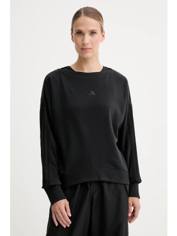 μπλούζα adidas coquette χρώμα μαύρο, jm1900 68% βαμβάκι