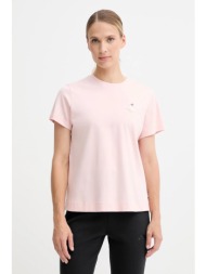 βαμβακερό μπλουζάκι adidas cat χρώμα: ροζ, jv8514 100% βαμβάκι