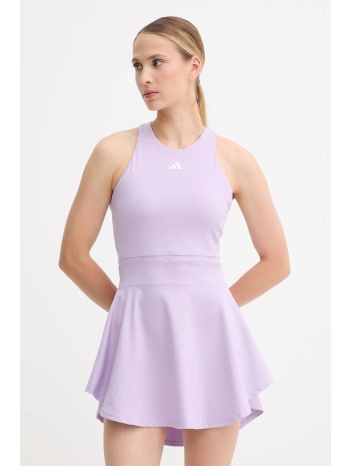 αθλητικό φόρεμα adidas performance gameset χρώμα μοβ