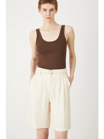 σορτς medicine χρώμα μπεζ 90% βισκόζη, 10% πολυαμίδιο
