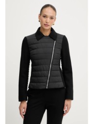 μπουφάν από μίγμα μαλλιού boss χρώμα: μαύρο, 50555564 μανίκια: 50% μαλλί, 45% πολυεστέρας, 5% άλλα ύ