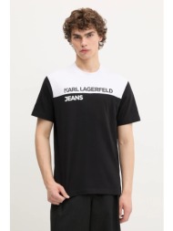 βαμβακερό μπλουζάκι karl ...