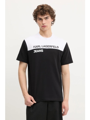 βαμβακερό μπλουζάκι karl lagerfeld jeans ανδρικό, χρώμα