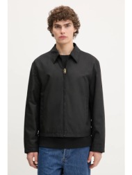 μπουφάν hugo χρώμα: μαύρο, 50544628 κύριο υλικό: 100% βαμβάκι
φόδρα: 100% πολυεστέρας