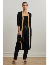 πουλόβερ lauren ralph lauren χρώμα: μαύρο, 200971355 60% βαμβάκι, 40% βισκόζη