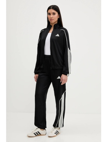 φόρμα adidas stadium χρώμα μαύρο, jx0471 100% πολυεστέρας