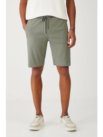 σορτς medicine χρώμα πράσινο 70% βαμβάκι, 30% πολυεστέρας