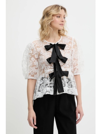 πουκάμισο answear lab χρώμα άσπρο 85% βαμβάκι, 15%