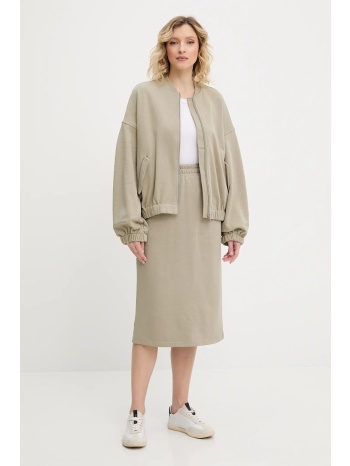 σετ - μπλούζα και φούστα answear lab χρώμα πράσινο 88%