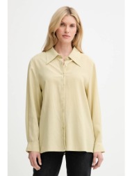 πουκάμισο answear lab χρώμα: πράσινο 100% tencel