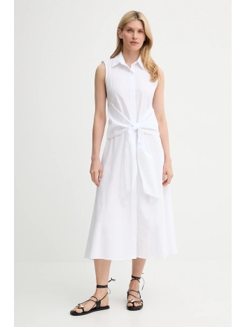 βαμβακερό φόρεμα answear lab χρώμα άσπρο 100% βαμβάκι