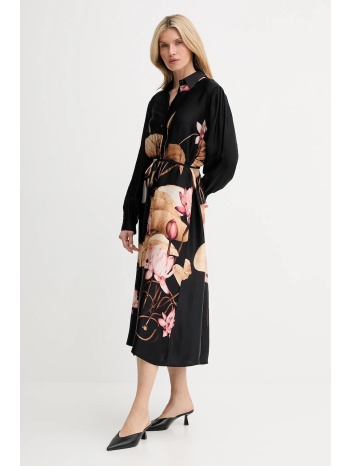 φόρεμα answear lab χρώμα μαύρο 100% βισκόζη