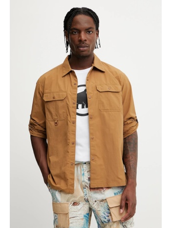 πουκάμισο mammut highland χρώμα καφέ, 1015-01640 κύριο