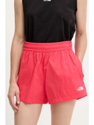 σορτς the north face class v pathfinder χρώμα: ροζ, nf0a8bj16ie1 94% νάιλον, 6% ελαστάν