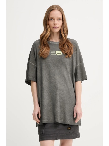 βαμβακερό μπλουζάκι gestuz χρώμα γκρι, 10910127 100%