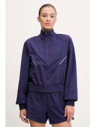 φούτερ προπόνησης casall luna χρώμα: ναυτικό μπλε, 25016 50% πολυεστέρας, 50% ανακυκλωμένος πολυεστέ