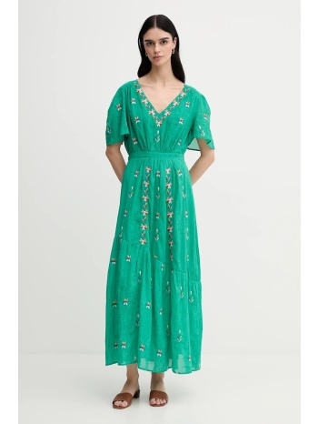 βαμβακερό φόρεμα la petite française rachele χρώμα