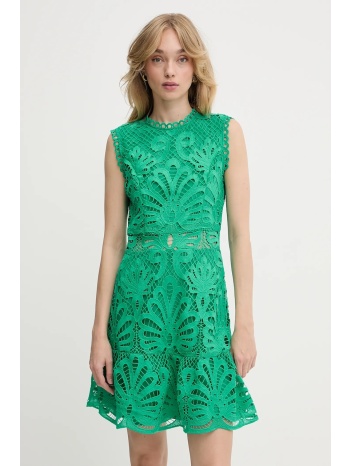 φόρεμα morgan χρώμα τιρκουάζ, rosli 100% πολυεστέρας