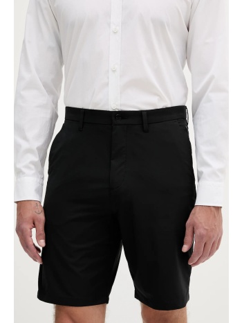 σορτς calvin klein χρώμα μαύρο, lv04lb613g 100% πολυεστέρας