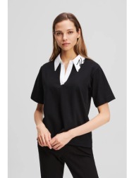 βαμβακερό μπλουζάκι karl ...