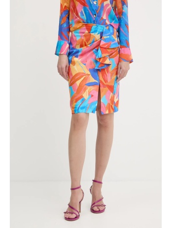 βαμβακερή φούστα morgan χρώμα πορτοκαλί, jdila.f υλικό 1