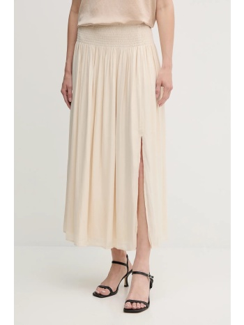 φούστα marc aurel χρώμα μπεζ, 2321-1020-93266 100%