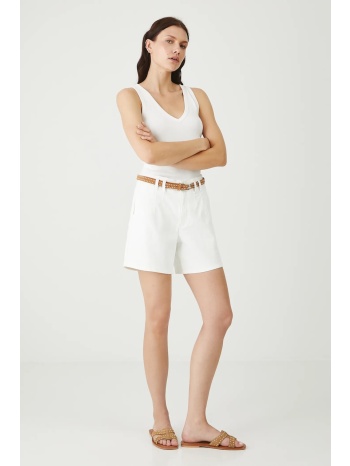 τζιν σορτς medicine χρώμα άσπρο κύριο υλικό 98% βαμβάκι