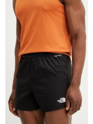 σορτς προπόνησης the north face sunriser 7in ανδρικό, χρώμα: μαύρο, nf0a8bbtjk31 100% πολυεστέρας