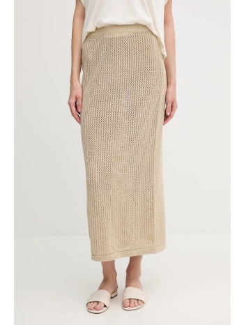 φούστα united colors of benetton χρώμα πράσινο, 11365000b