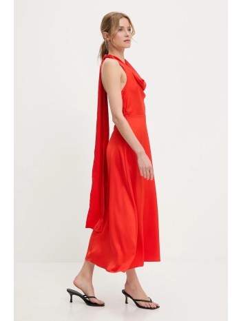φόρεμα answear lab χρώμα κόκκινο 100% πολυεστέρας