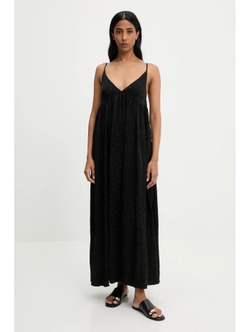 φόρεμα answear lab χρώμα μαύρο 63% ρεγιόν, 37% βισκόζη