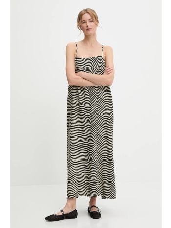 φόρεμα answear lab χρώμα μαύρο 63% ρεγιόν, 37% βισκόζη