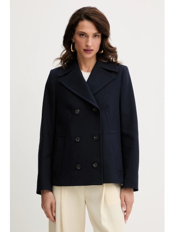 βαμβακερό παλτό boss χρώμα ναυτικό μπλε, 50541523 κύριο