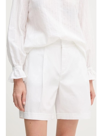 σορτς marc aurel χρώμα άσπρο, 1858-2301-93419 97% βαμβάκι