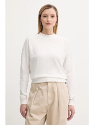 βαμβακερή μπλούζα με μακριά μανίκια g-star χρώμα: γκρι, d26611-d601 κύριο υλικό: 100% οργανικό βαμβά