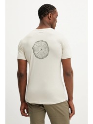 αθλητικό μπλουζάκι viking rune χρώμα: μπεζ, 500/27/2553 70% βισκόζη μπαμπού, 30% ανακυκλωμένος πολυε