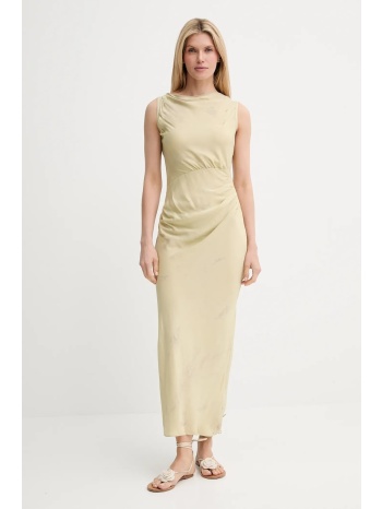 φόρεμα samsoe samsoe sahira χρώμα μπεζ, f25200098 κύριο
